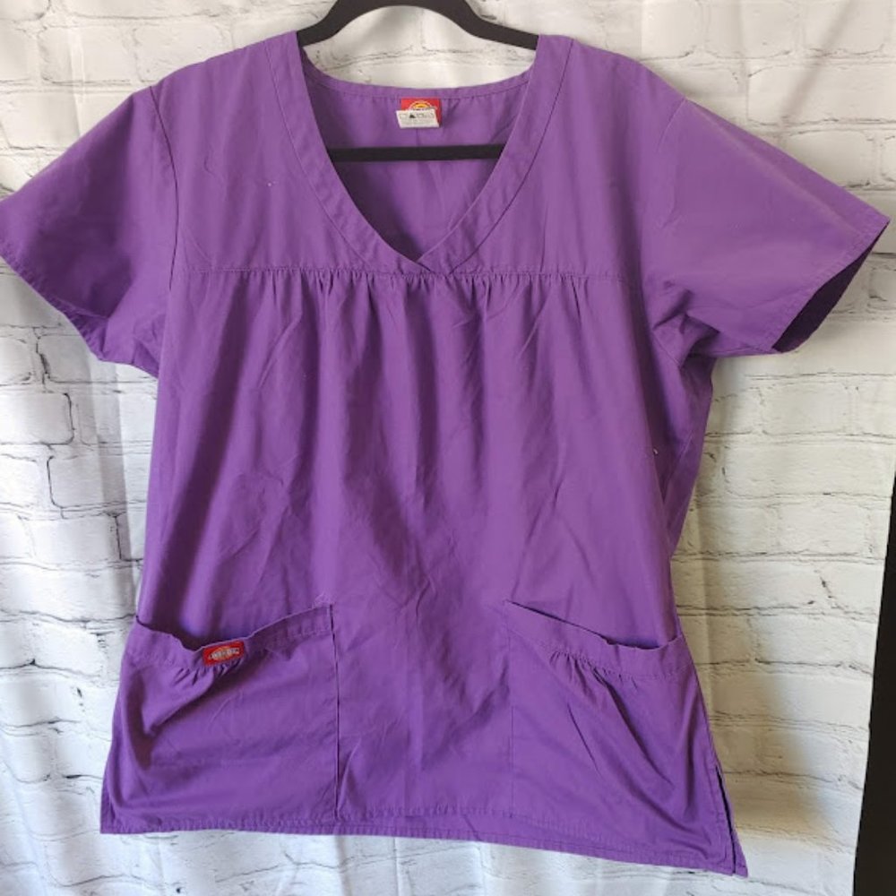 2/$12 Dickies Scrub Top